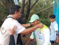 Dandim 1005/Barito Kuala Hadiri dan Sukseskan Adhiyaksa Barito Kuala Run 2025