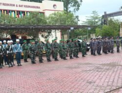TNI-Polri di Kutai Timur Gelar Apel Gabungan, Siap Jaga Kamtibmas