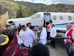 Sinergi Korpasgat dan Warga Warnai Kunjungan Gubernur Papua Tengah ke Puncak Jaya