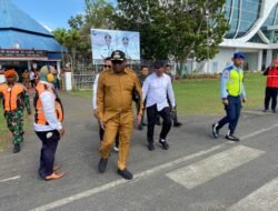 Gubernur Papua Selatan Bertolak ke Distrik Wanam, Satgas Korpasgat Kawal Keberangkatan