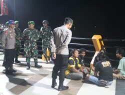 Patroli Bersama Polres Halsel dan Kodim 1509/Labuha, Cegah Potensi Gangguan Kamtibmas