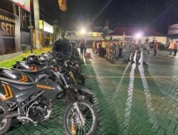 Kodim 1001/HSU-BLG dan Polres Balangan Gelar Patroli Gabungan, Jaga Kamtibmas Tetap Aman