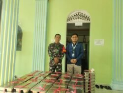 Babinsa Dampingi Distribusi Makanan Sehat Bergizi, Wujudkan Generasi Muda Sehat dan Cerdas