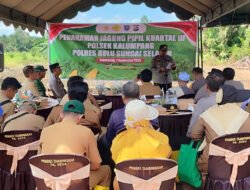 Koramil 1003-06/Simpur-Kalumpang dan Polres HSS Bersinergi Dalam Program Swasembada Pangan
