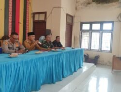 Danramil 11/WT Hadiri Acara Silaturahmi Camat Baru Woyla Timur