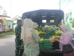 18 Ton Beras untuk Masyarakat, Kodim 1509/Labuha Gelar Pangan Murah