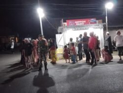 TNI-Polri dan Masyarakat Bersatu dalam Pawai Obor Ponpes Bustanul Ilmi