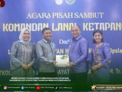 Momen Hangat Pisah Sambut Komandan Lanal Ketapang, Dandim 1203/ Ketapang Turut hadir dan Berikan Cinderamata