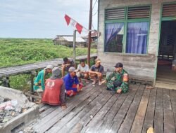 Babinsa Koramil 1001-10/Babirik Laksanakan Komsos untuk Meningkatkan Sinergi dengan Masyarakat