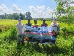 Siaga Karhutla: Koramil 1003-04/Kandangan dan Masyarakat Bersatu Dalam Mengantisipasi Bencana