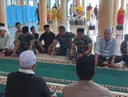 Perwakilan Kodim 0114 Aceh Jaya Hadiri Peringatan Maulid Nabi di Gampong Baro, Pererat Ukhuwah Islamiyah dan Kebersamaan