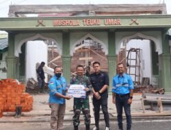 Kodim 0105/Aceh Barat Terima Bantuan Material untuk Rehab Musholla