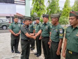 Dandim 0105/Abar Kunjungi Koramil 07/JP, Berikan Arahan dan Apresiasi