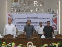 Dukungan TNI untuk Pemda, Danramil 1203-12/Delta pawan Hadiri Rapat Paripurna DPRD Ketapang