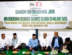 Silaturahmi Danrem 083/Baladhika Jaya dan KKSS Malang Raya: Merawat Kedamaian Indonesia