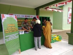 Kodim 0909/Kutai Timur Gelar Program Pangan Murah untuk Dukung Ketersediaan Pangan