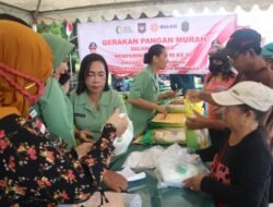 Kodim 0911/Nunukan Gelar Gerakan Pangan Murah untuk Masyarakat