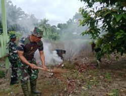 TNI dan Masyarakat Bersinergi dalam Bakti Teritorial di Subulussalam