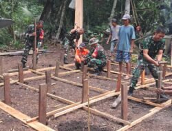 Kodim 1001/HSU-BLG dan Pemda Balangan Rehabilitasi Rumah Tidak Layak Huni dalam Rangka HUT TNI ke-80