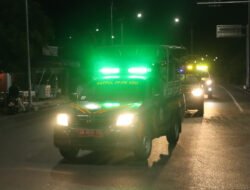 Kodim 1001/HSU-BLG Gelar Patroli Kolaborasi untuk Jaga Keamanan Wilayah