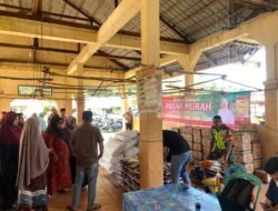 Koramil 02/Sampoiniet Gelar Pasar Murah dalam Rangka HUT TNI ke-80, Bantu Stabilisasi Harga Sembako