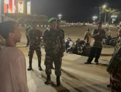 Kodim 1010/Tapin dan Masyarakat Bersinergi dalam Patroli Keamanan Malam