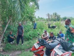 Babinsa Koramil 05/Panga Mediasi Sengketa Batas Tanah di Desa Kuta Tuha