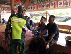 Pererat Tali Silahturahmi Babinsa Posramil 06/Bubon Komsos Dengan Warga Binaan