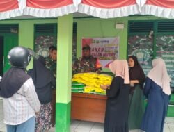 Kodim 1004/Kotabaru dan Bulog Gelar Gerakan Pangan Murah untuk Bantu Masyarakat