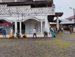 Kodim 0105/Aceh Barat Gelar Bhakti Sosial Gotong Royong dalam Rangka HUT ke-80 TNI