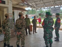 Koramil 1001-01/Juai Gelar Patroli Gabungan untuk Jaga Keamanan Wilayah