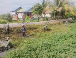 Koramil 1010-02/Tambaruntung Gelar Bakti Teritorial Prima Sambut HUT ke-80 TNI