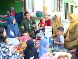 Kodim 1006/Banjar dan Masyarakat Bersinergi dalam Bakti Sosial untuk Kesehatan Balita