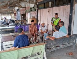 Untuk Jalin Hubungan kerja yang Baik, Babinsa melaksanakan Komsos Dengan Warga Binaan Nya