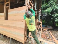 Kodim 1010/Tapin Laksanakan Program RTLH untuk Meningkatkan Kualitas Hunian Masyarakat