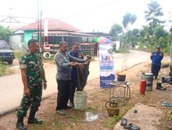 Babinsa Hadiri Sosialisasi Proyek PROTEKSI BANJAR untuk Meningkatkan Penanggulangan Kebakaran