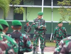 Kodim 1203/Ketapang Gelar Upacara 17-an Rutin