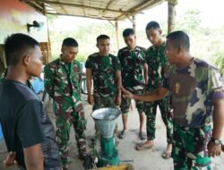 Korem 012/Teuku Umar Berikan Pelatihan Pembuatan Pakan Ternak untuk Mendukung Ketahanan Pangan
