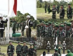 Danrem 182/JO Pimpin Upacara 17-an dengan Amanat Pangdam XVIII/Kasuari