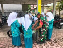 Motor Pintar Koptu Izrillah Tingkatkan Minat Baca Siswa MTs Negeri 5 Panga