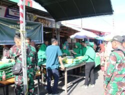 Kodim 1316/Boalemo Gelar Bazar Murah, Bantu Masyarakat Penuhi Kebutuhan Pokok