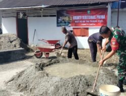 Direhab Tentara, Dayah Nur Nyak Dah Tangan-tangan Jadi Sasaran Karya Bhakti HUT ke-80 TNI