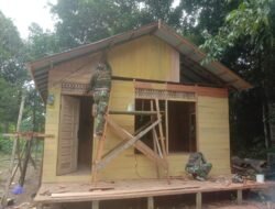 Kodim 1010/Tapin Lanjutkan Perehaban RTLH, Targetkan Rumah Layak Huni