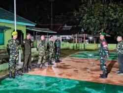 Koramil 1001-04/Batumandi Gelar Patroli Kolaborasi untuk Jaga Keamanan Wilayah