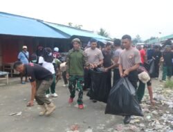 Kodim 1509/Labuha Gelar Karya Bakti dalam Rangka World Cleanup Day