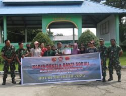 Kodim 1509/Labuha Berbagi: Santunan untuk Janda dan Fakir Miskin Jelang HUT TNI ke-80