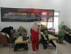 Kodim 0105/Abar Gelar Donor Darah dalam Rangka HUT TNI ke-80: Bentuk Kepedulian TNI kepada Masyarakat