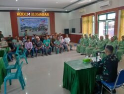 Kodim 0105/Aceh Barat Gelar Bakti Kesehatan dan Pembagian Sembako dalam Rangka HUT ke-80 TNI