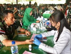 Ratusan Warga Papua Selatan Terbantu dalam Bhakti Sosial HUT ke-80 TNI