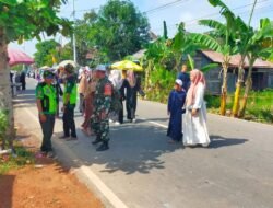 Koramil 08/Gambut Amankan Peringatan Maulid Nabi Muhammad SAW di Masjid Jami Al Ba’alawi